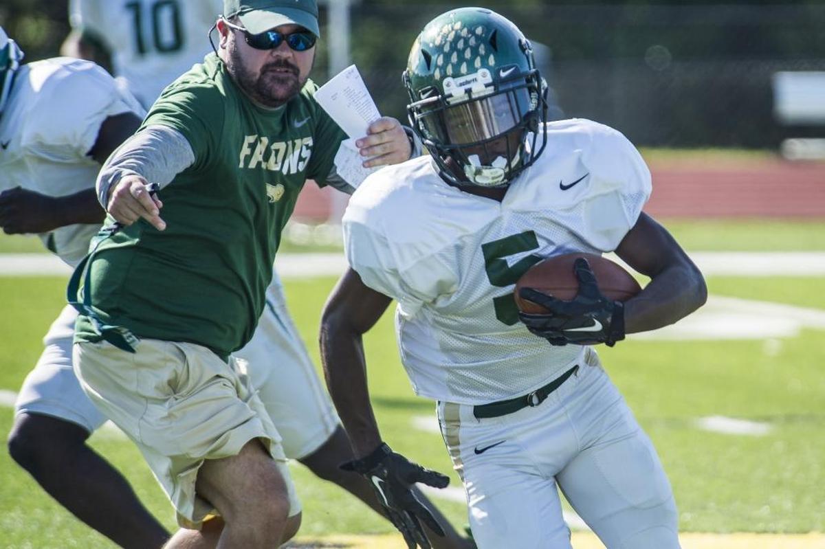 Saint Stephen’s wide receiver Demetrius Davis has 12 receptions and is averaging 34 yards per catch this season.