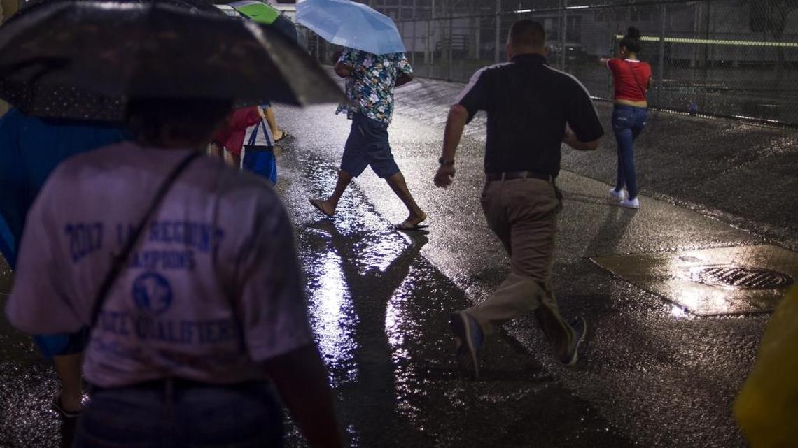 Rain, lightning and Hurricane Irma wreaking havoc with prep season