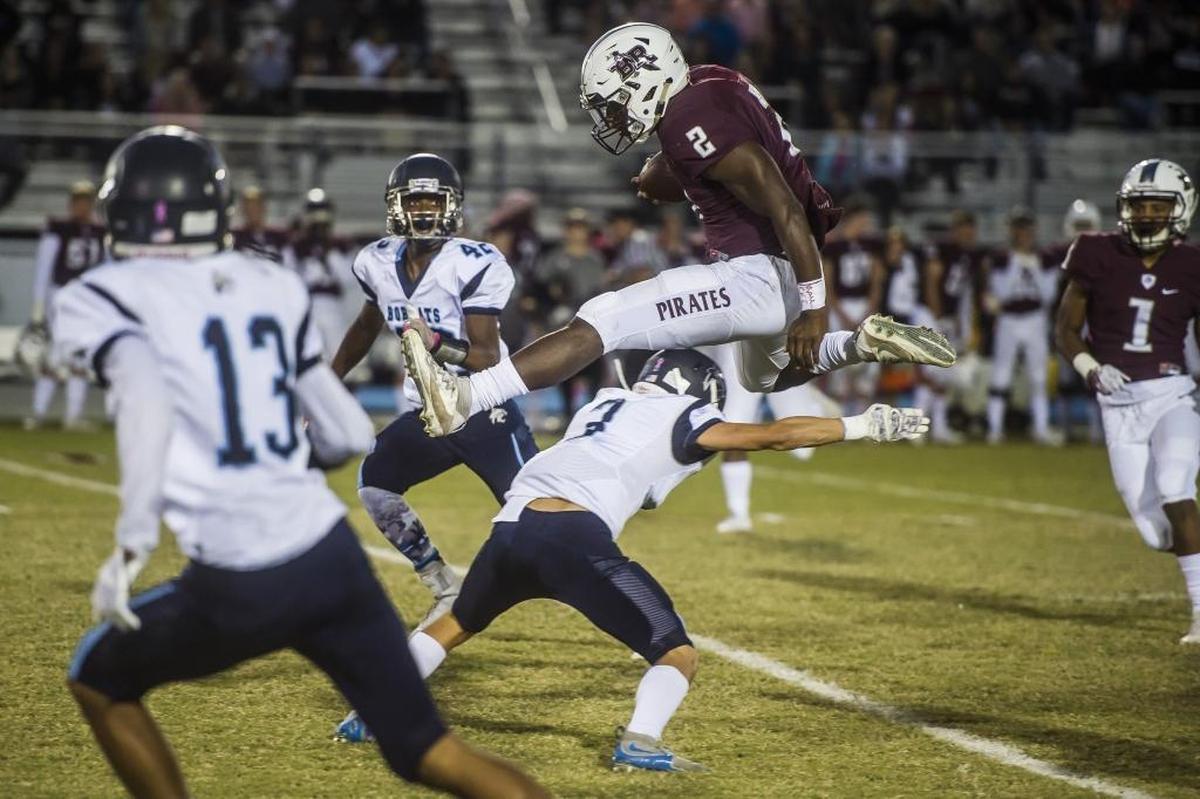 Deshaun Fenwick set Braden River program records for career rushing yards (3,124) and single-season rushing yards (1,401).
