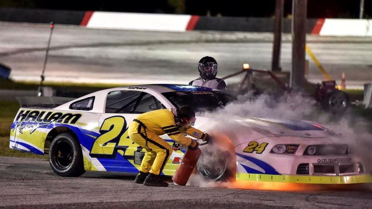 Anthony Lapoint, who finished ninth in the Modified Mini race Saturday at DeSoto Speedway.