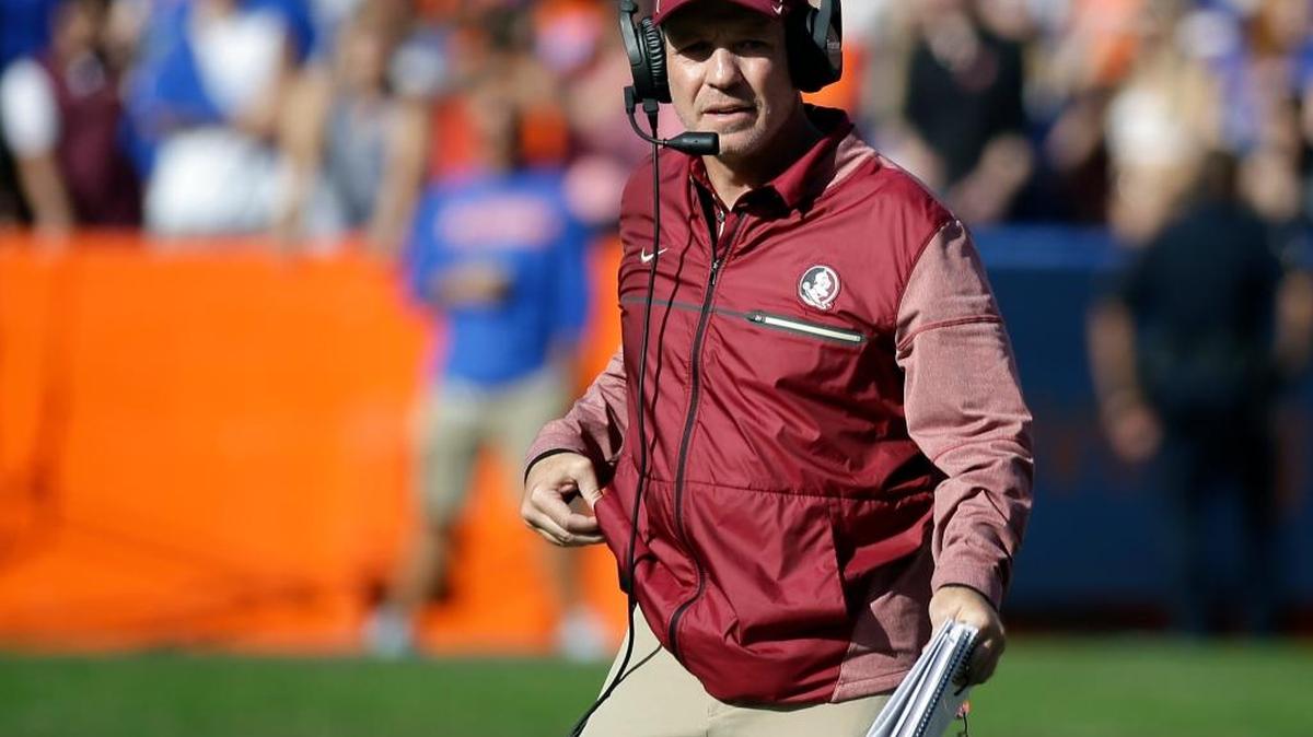 Jimbo Fisher won the BCS National Championship in 2013 with Florida State and was 83-23 in eight seasons as head coach of the Seminoles.