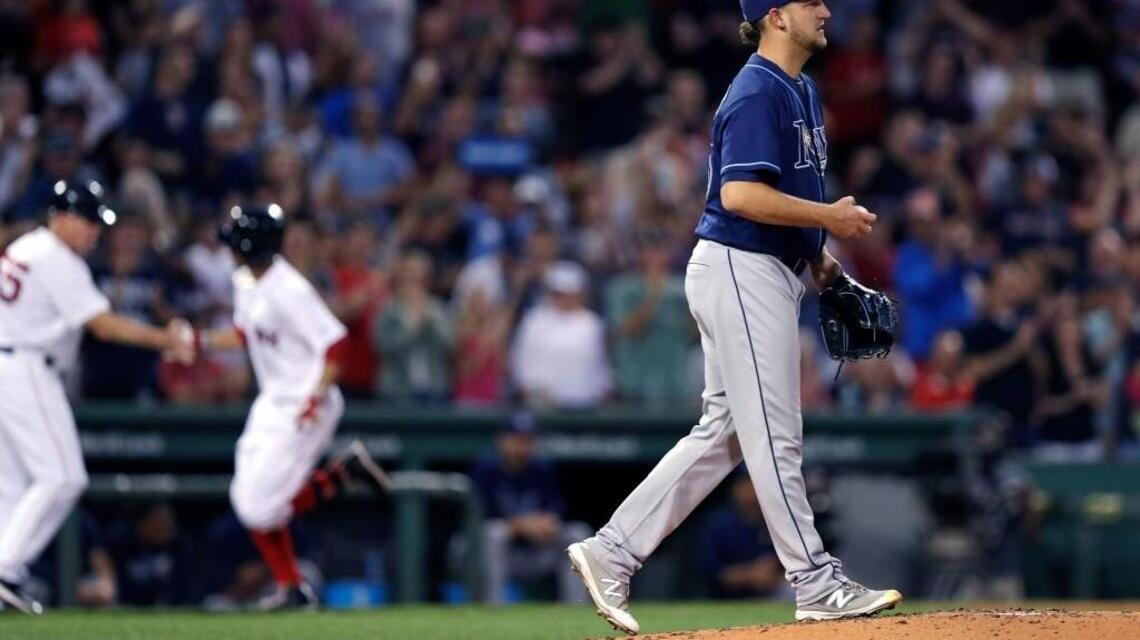 Tampa Bay Rays fail to stop Boston Red Sox offense in 9-4 loss