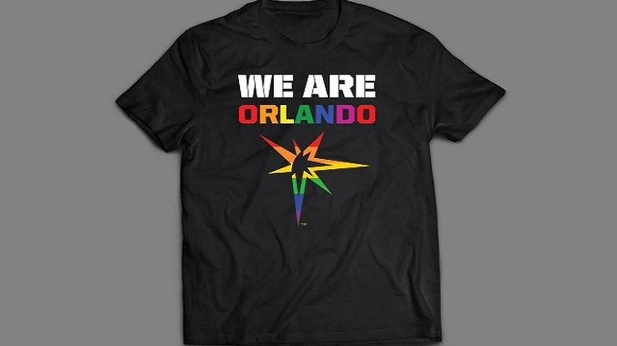 The game - with all of the proceeds going to support the victims of Sunday's mass shooting - is sold out. More than 40,000 people are expected to pack Tropicana Field.