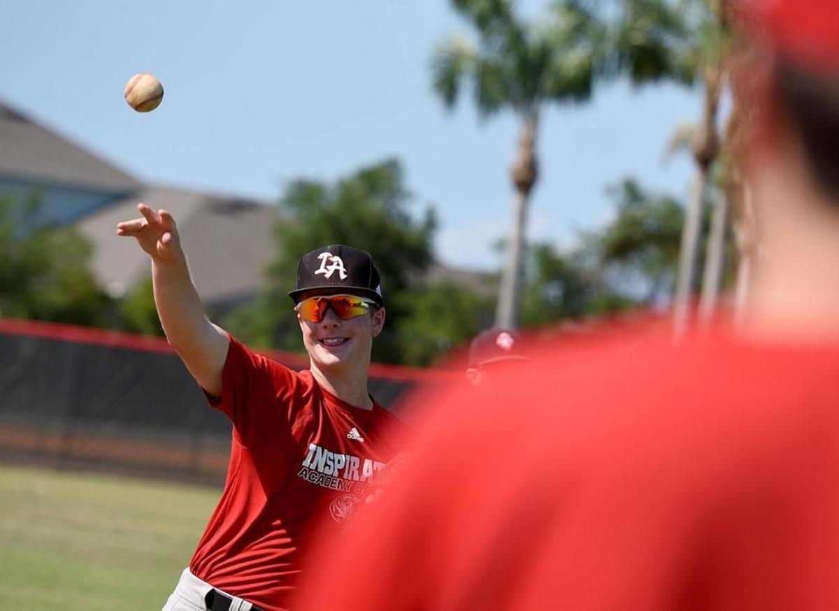 Aaron McDaniel said it was a constant struggle at first adjusting to how baseball is played in Florida.