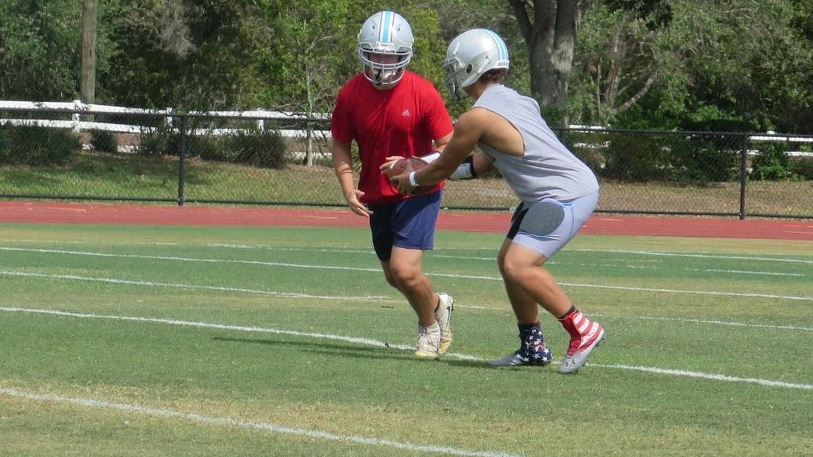Out-of-Door Academy breaks in new triple option during spring season