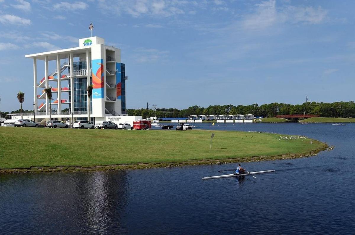 Preparations are underway Thursday for the 2017 World Rowing Championships at Nathan Benderson Park.