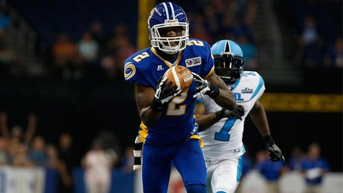 Catching up with Palmetto’s Joe Hills, the AFL record holder for consecutive games with a touchdown reception