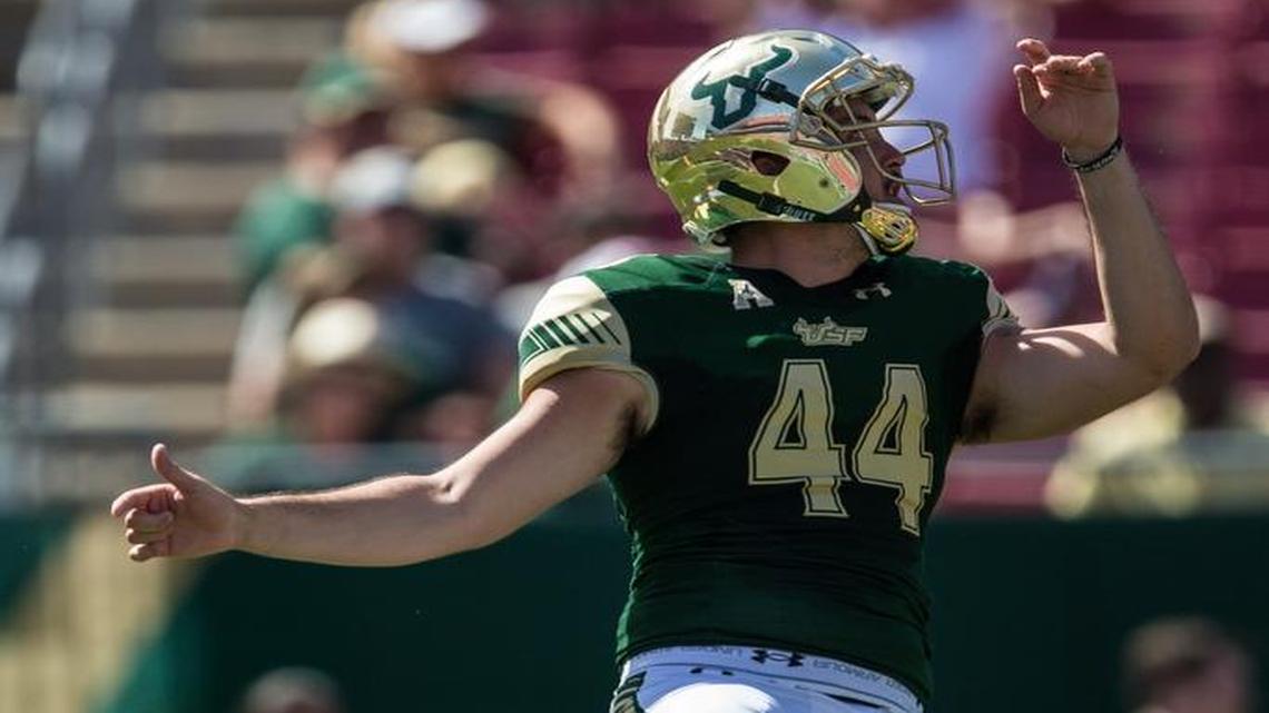 Jonathan Hernandez gave up a promising soccer career. His football gamble is paying off at USF.