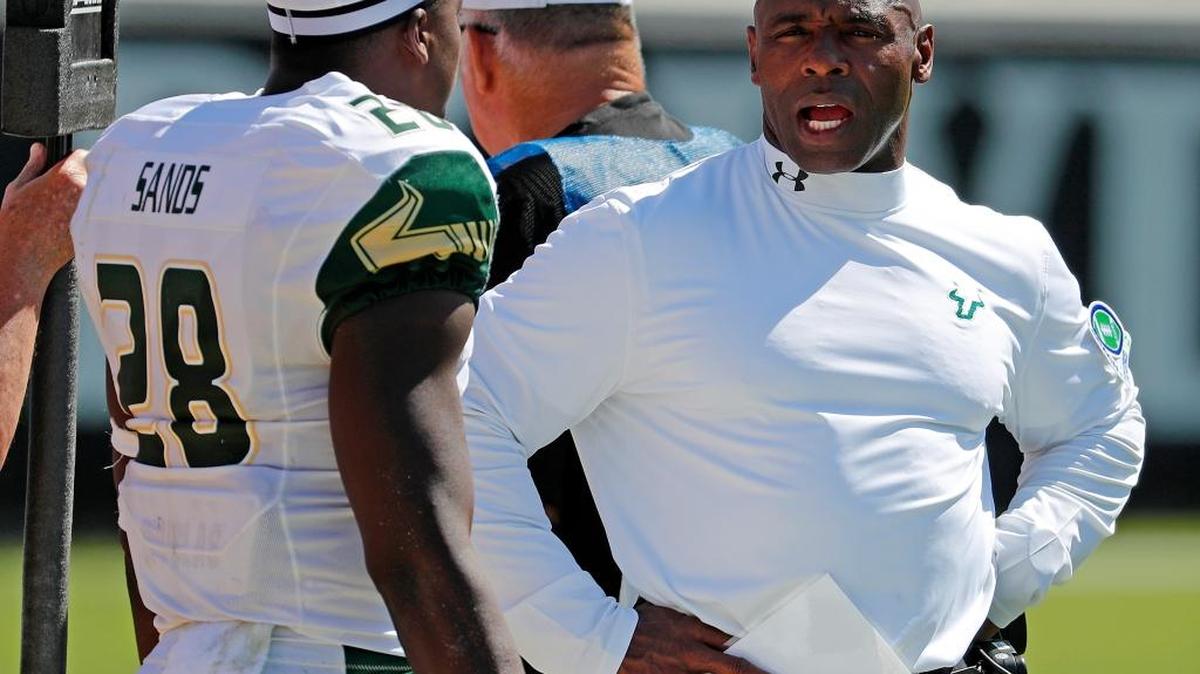 First-year USF coach Charlie Strong has the 18th-ranked Bulls – who have won 10 consecutive games dating to last season – off to a 5-0 start.
