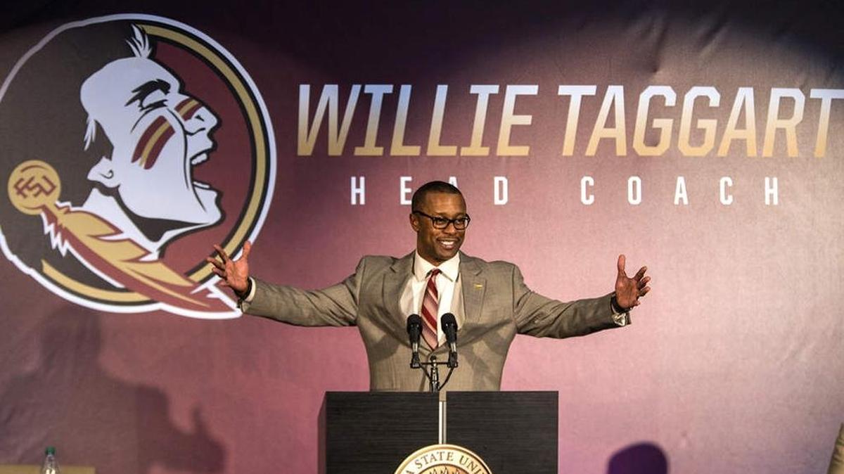 Palmetto native Willie Taggart, a Manatee High graduate, was hired at Florida State after Jimbo Fisher left for Texas A&M. Despite a late start, Taggart and the Seminoles finished with the nation’s No. 11 recruiting class.
