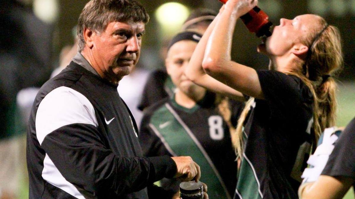 Lakewood Ranch girls soccer coach Guy Virgilio must wait until Tuesday for his 300th career victory after Friday’s game in Venice was postponed by thunderstorms moving through the area.