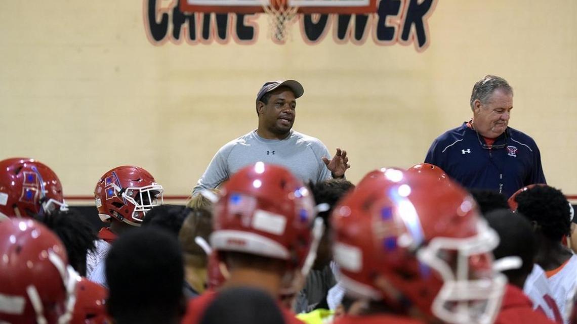 Tropical Storm Emily wrecks football practice schedules