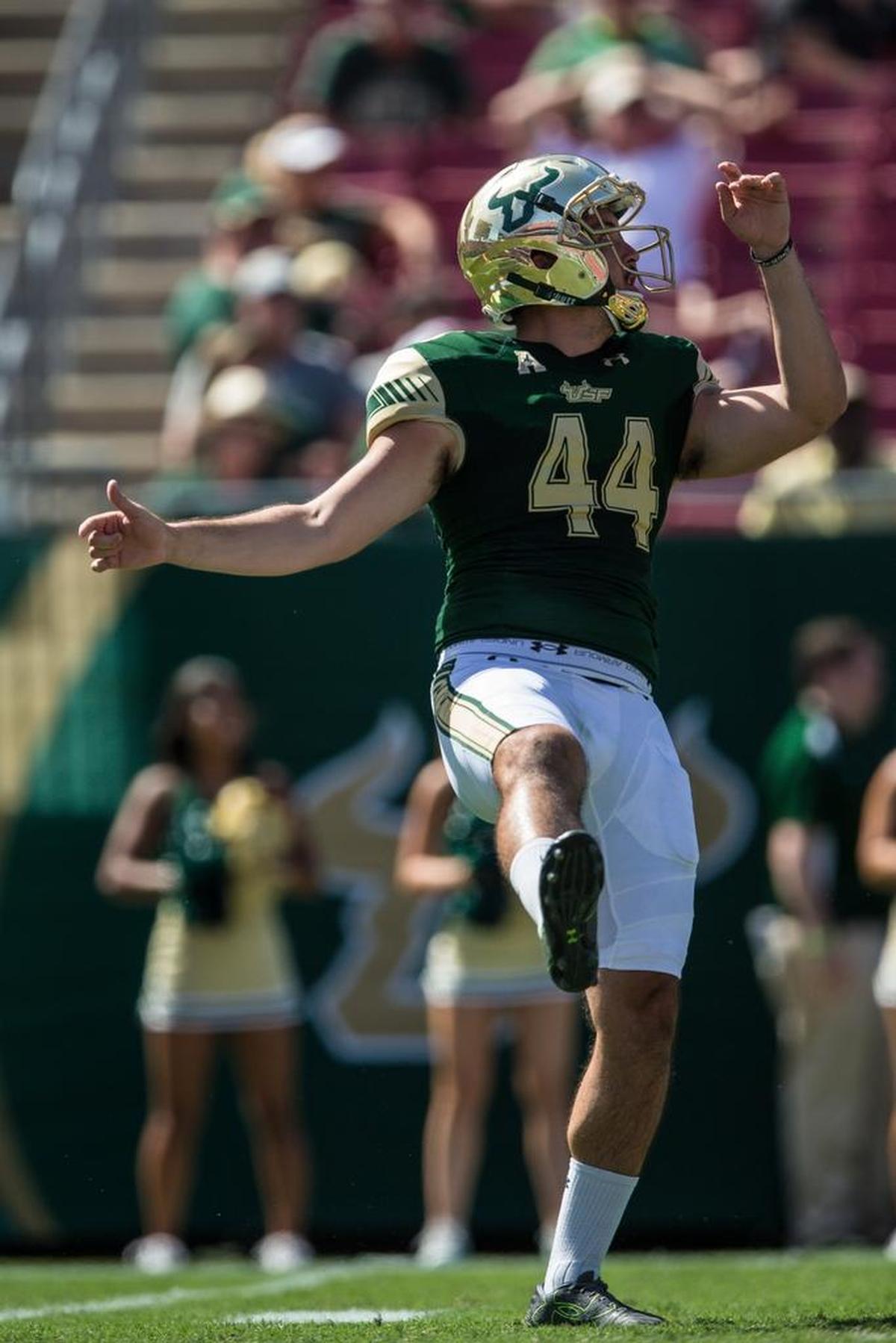 USF’s Jonathan Hernandez, a Manatee High grad, is on the Ray Guy Award watch list for the second straight season.