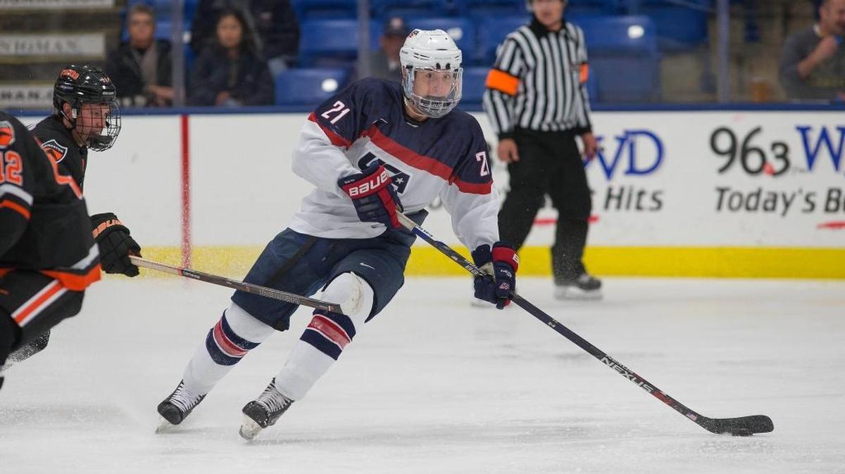 Mike Pastujov, a Bradenton native, could become Manatee County’s second player to be taken during the NHL Entry Draft this weekend a year after Nick Pastujov, his older brother, became the first.