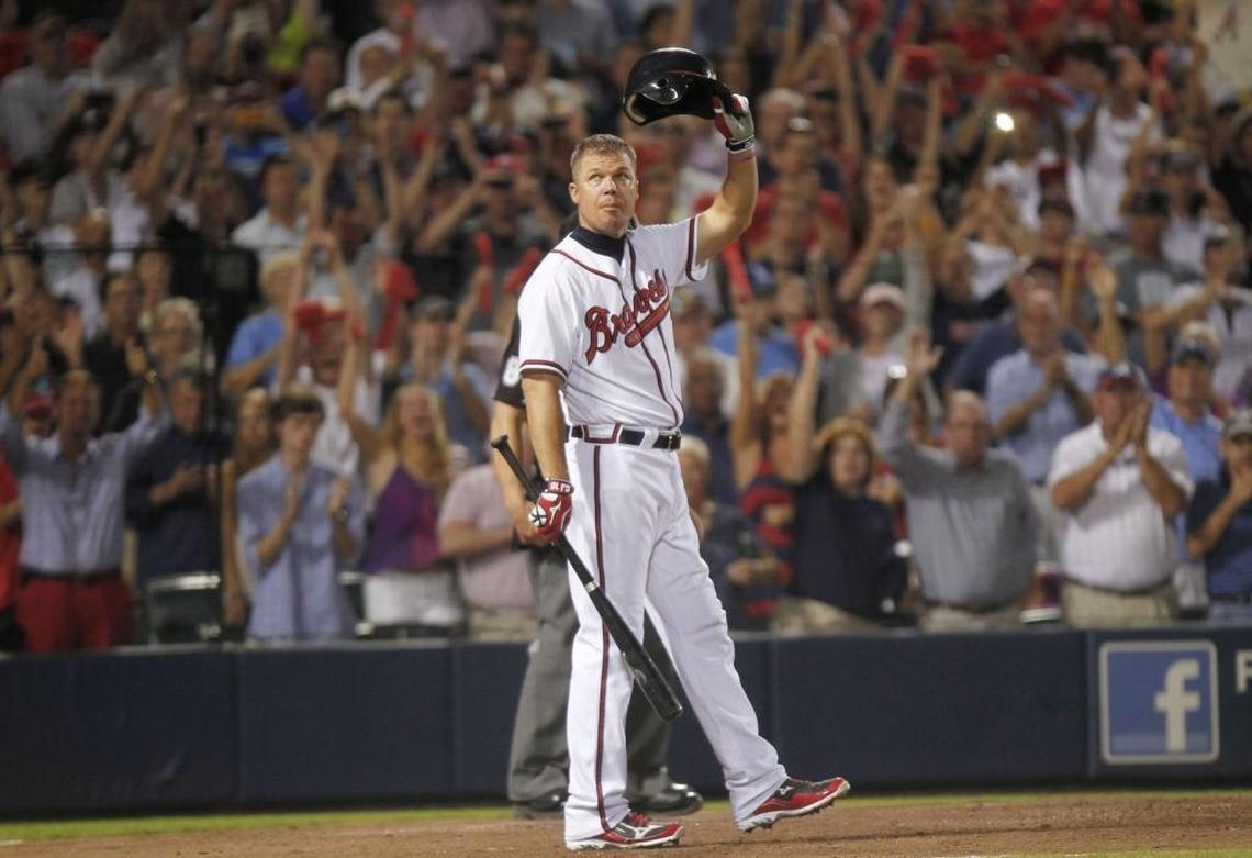 Chipper Jones was the favorite choice for Pirates shortstop Jordy Mercer, who grew up an Atlanta Braves fan and enjoyed Jones’ quiet approach to the game.
