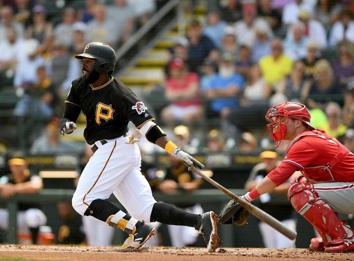 Pirates second baseman Josh Harrison went 0-for-3 during Monday’s loss to the Phillies and is hitting .209 with one spring training game to go.