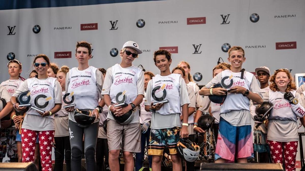 The Sarasota Sailing Squadron hosted the O’Pen Bic North American Championships in March with the top six finishers qualifying for the America’s Cup Endeavour O’pen.